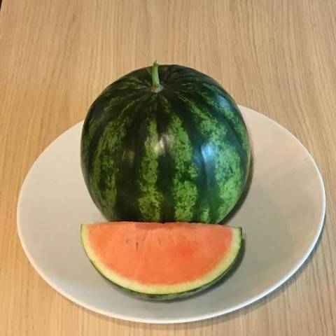 1 pastque environ 1 kg ou 1/2