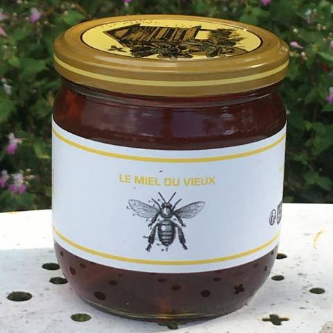 1 pot de miel de printemps des Fontenelles (non certifi BIO)